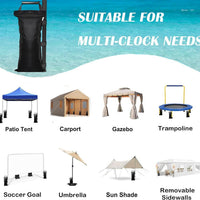 Outdoor Tent Canopy Sandbag Weights with Handle for Camping and Sunshade Bases