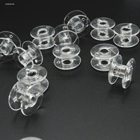 Household Electric Multifunctional Sewing Machine Thickened Bobbin Transparent Plastic Bobbins Universal Bottom Thread Spools