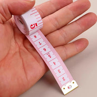 Tailor's Soft Measuring Tape for Sewing and Garment Making, 2-Meter Length, 5-Pack