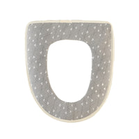 CEO Toilet Seat Cover, Thickened Cartoon Embroidered Toilet Cushion for Winter