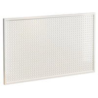Pegboard Wall Organizer for Sewing Thread and Tools, Metal Display Rack for Home and Workshop