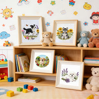 Dog Series Cross Stitch Kit with English Instructions