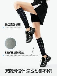 JKN Professional Compression Calf Sleeves for Sports - Thin, Breathable, Quick-Dry Leg Support for Running, Cycling, Tennis
