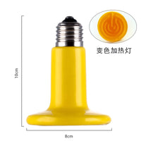 Reptile Ceramic Heat Emitter for Terrariums, Turtles, Lizards, Geckos, Snakes - 220V Winter Warming Lamp