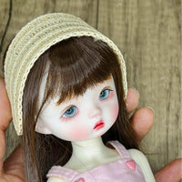 Mini BJD Straw Hat Lolita Narrow Brim Hat Base for DIY Crafts - Multiple Sizes