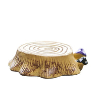 Mushroom Tree Stump Stool Miniature Ornament for Micro Landscape Decor