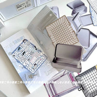 Ins-style Aesthetic Non-adhesive Paper Material Pack for Scrapbooking and Decoration
