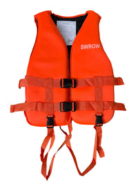 SWROW High Buoyancy Life Vest for Swimming, Surfing, Kayaking, Fishing, and Flood Rescue