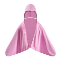 Cooling Sun Protection Cape Hooded Shawl for Outdoor Beach Travel