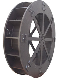 Water Wheel Fountain Ornament for Aquariums and Gardens, Plastic