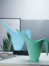 Long Spout Watering Can for Indoor & Outdoor Plants, 1.8L Plastic Garden Watering Pot