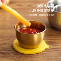 304 Stainless Steel Sauce Cup for Western Cuisine, Steak, Ketchup, Fries, BBQ