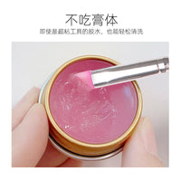 Silicone Eyelash, Eyeliner, Eyeshadow, Lip, and Eyebrow Brush Set