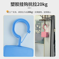 PULLBOX Retractable Clothes Drying Rack for Balcony Dormitory, Manual Lift Clothes Hanger with Pull Cord