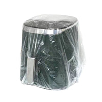 Disposable Air Fryer Dust Covers with Elastic Band, Transparent Kitchen Appliance Protector
