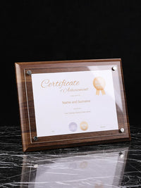 Acrylic Certificate Frame A3 A4 A5 for Awards Diplomas Photos Wall or Tabletop Display