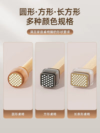 Silent Chair Leg Caps Silicone Wear-Resistant Non-Slip Pads for Tables and Chairs Furniture Leg Protectors