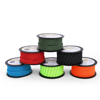 Reflective Guy Line Tent Rope, 6mm Thick, 30m Length for Outdoor Camping and Awnings