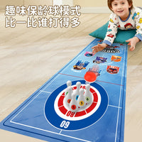 Mini Portable Tabletop Curling Game Set for Kids & Adults, Indoor Family Fun & Team Building Activity