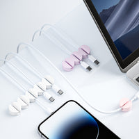 Creative Tanghulu Cable Organizer and Protector for Desktop Data Cables