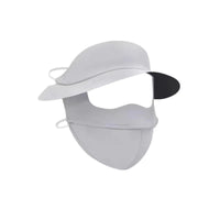 UV Protection Sun Visor Face Mask with Brim for Outdoor Activities