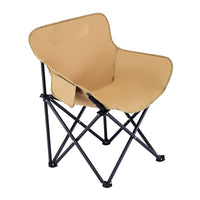 Outdoor Folding Moon Chair with Adjustable High Back, Portable Recliner for Camping, Picnic, and Fishing