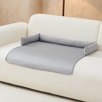Cooling Ice Silk Pet Bed Mat for Cats and Dogs, Summer Breathable Sofa Cushion
