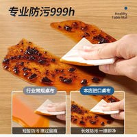 PVC Transparent Waterproof Table Cover for Heating Tables and Electric Stoves