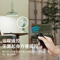 Mini USB Portable Handheld Desk Fan with LED Light for Camping