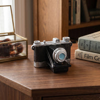 Vintage Camera Resin Ornament for Home and Office Decor