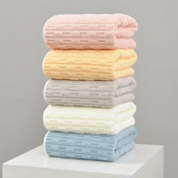 Coral Fleece Towel, Thickened, Highly Absorbent, Quick-Dry, Lint-Free for Face, Hand, Hair