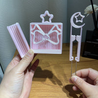 Bead Light 2.6mm Mini Hama Bead Tool Set with Tweezers, Pen, and Shovel