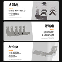 Multi-Angle Drywall Corner Scraper for Plastering and Painting