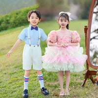 Girls' Princess Performance Dress for Kindergarten Dance & Chorus