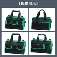 Oxford Cloth Electrician Tool Bag, Thickened Canvas Carpenter Tool Pouch, Portable Repair Kit