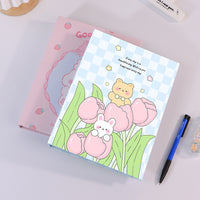 A5 Card Holder Binder with Hard Cardboard Cover for Kpop Photocards and Collectibles
