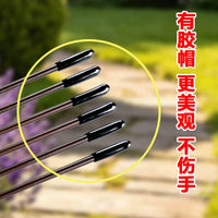 Orchid Plant Support Stakes with Clips and Caps for Potted Flowers
