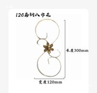 304 Stainless Steel Decorative Floral Ring for Gates and Fences