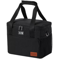 Insulated Lunch Bag with Temperature Display, Large Capacity Thermal Cooler Tote for Work and Picnics