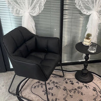 Nordic Light Luxury Manicure Chair with Ottoman for Home Balcony or Salon