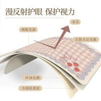 Double-Sided Waterproof Leather Desk Mat for Students and Children, Non-Slip and Eye-Protective