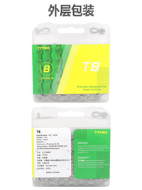 TTPRO Bicycle Chain Full Electroplated Anti-Rust 7/8/9/10/11/12 Speed Compatible with Shimano Deore XT