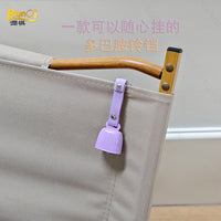 Loud Bear Bell with Keychain for Hiking Camping Outdoor Safety