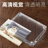 Acrylic Magnetic Photo Frame Clear Double-Sided Display for Photos Certificates Awards