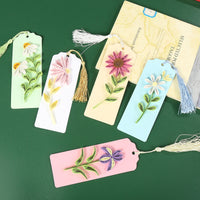 Quilling Paper Bookmark Kit with Tools and Paper Strips, Underwater World Animal and Floral Designs