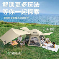 Explorer Hexagonal Automatic Pop-Up Camping Tent with Rainfly