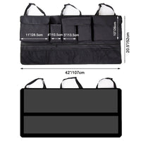 Car Trunk Organizer Backseat Storage Bag SUV Multi-functional Mesh Pocket
