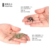 Realistic Spider Insect Model Figurines for Kids' Cognitive Play and Pranks