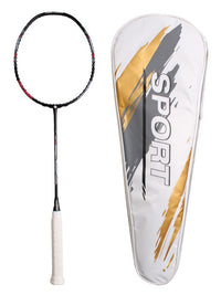 Lightweight 5U Full Carbon Badminton Racket for Adults - Offensive Play