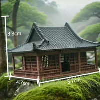 Miniature Ancient Chinese Architecture Ornaments for Aquariums and Micro Landscapes
